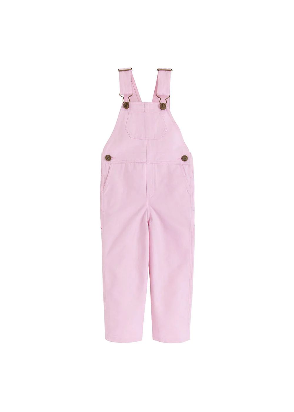 Essential Overall - Light Pink Twill | Little English