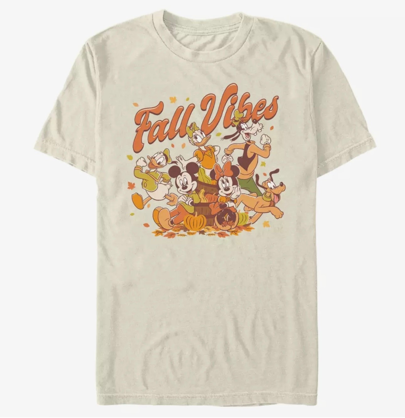 Fall vibes Disney Halloween t shirt Mickey pumpkin 