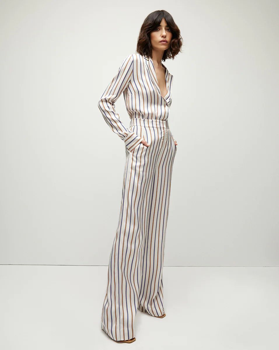 Grigore Striped Pant | Veronica Beard