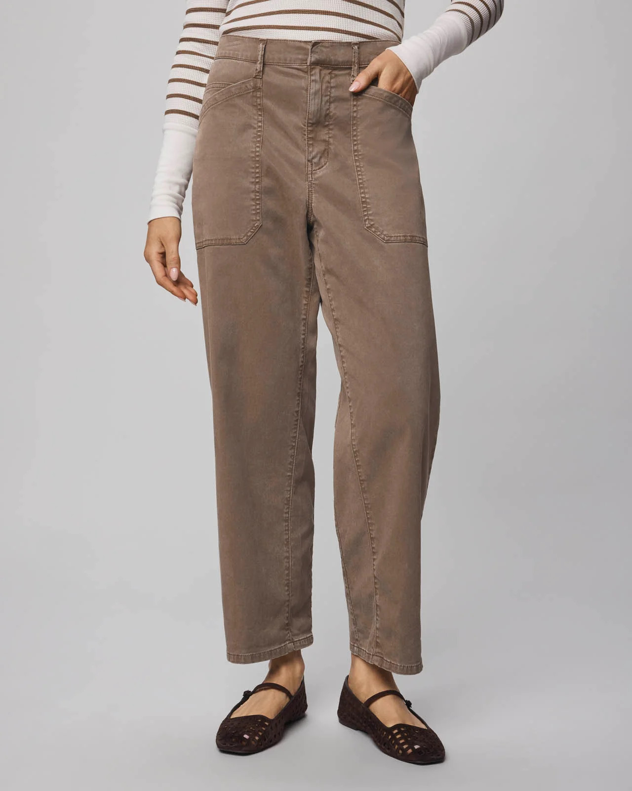 Splendid - Carissa Everyday Stretch Twill Pant - Lead | Splendid