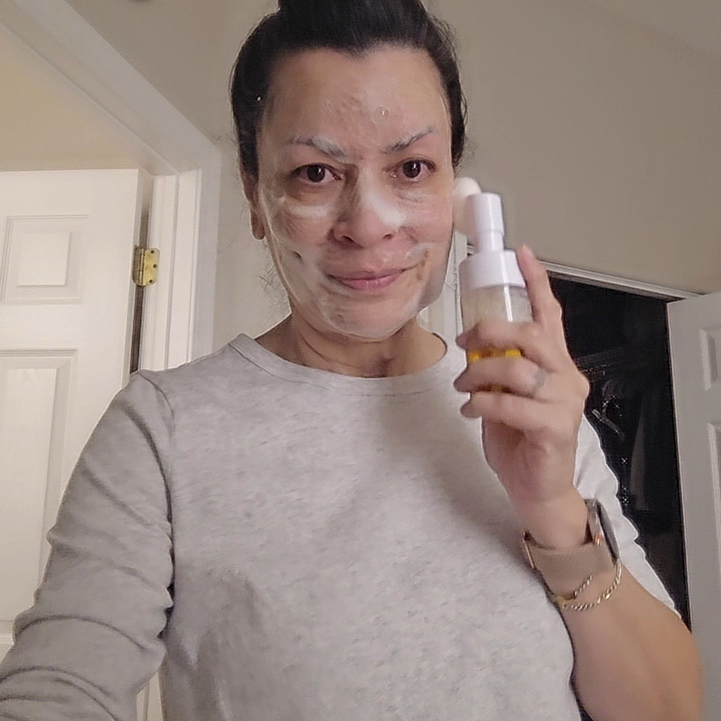Hey girl, wash your face and get ready to slay! 😉 I love this facial wash, my skin has been clearer and brighter since I started using it. The attached scrub brush makes it super simple 💕

#LTKgrwm #LTKselfcare #LTKOver40