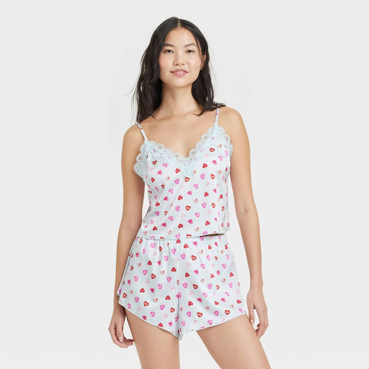 Women's Satin Tank and Shorts Pajama Set - Colsie™ | Target