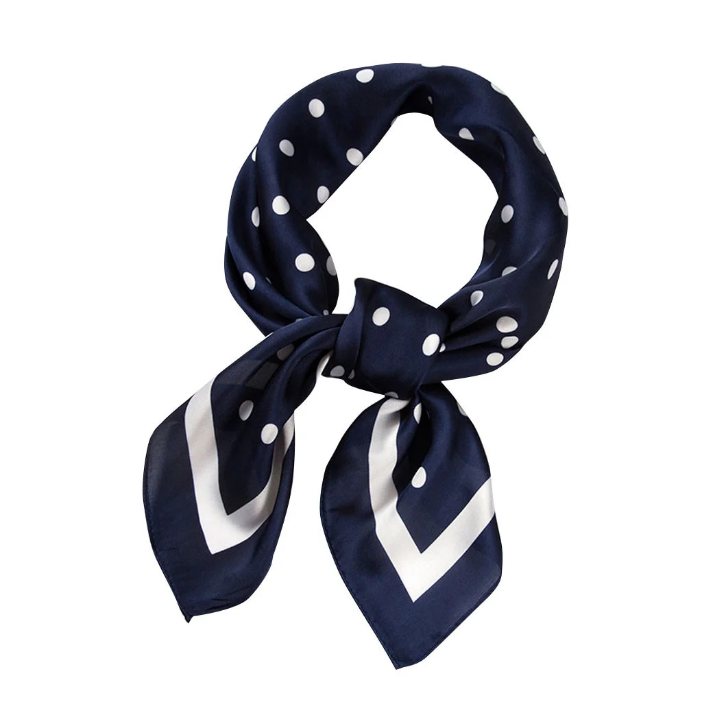 MESSUEN Silk Scarf for Women Polka Dot Scarf Satin Wrap Scarf Women Silk Scarf Silk Scarves Silk ... | Walmart (US)