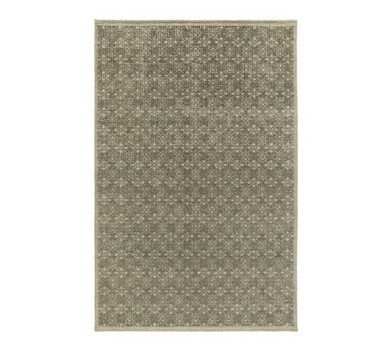 Kendall Hand-Knotted Wool Rug | Pottery Barn (US)