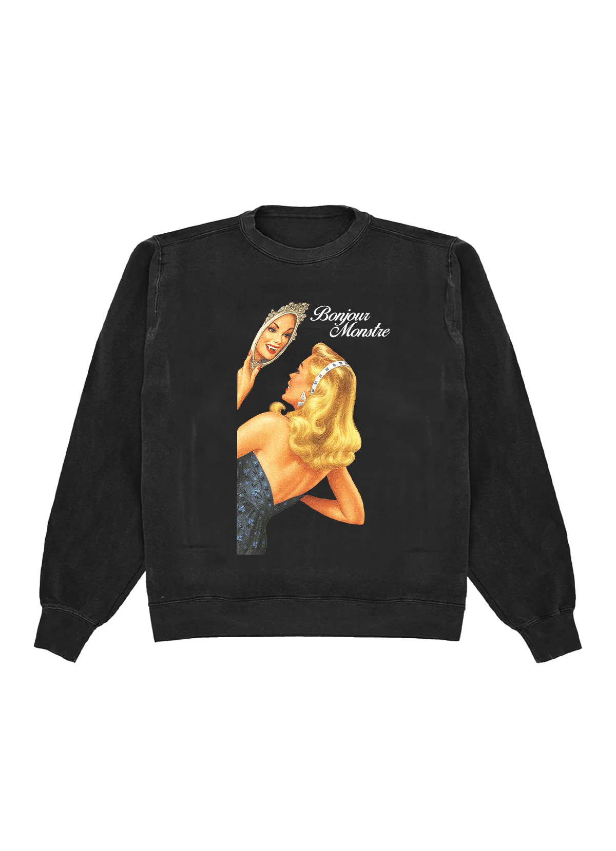 Bonjour Monstre Crewneck | Shop Kristin Jones