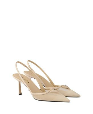 Women's Mesh Fabric Slingback Pumps | Bloomingdale's (US)