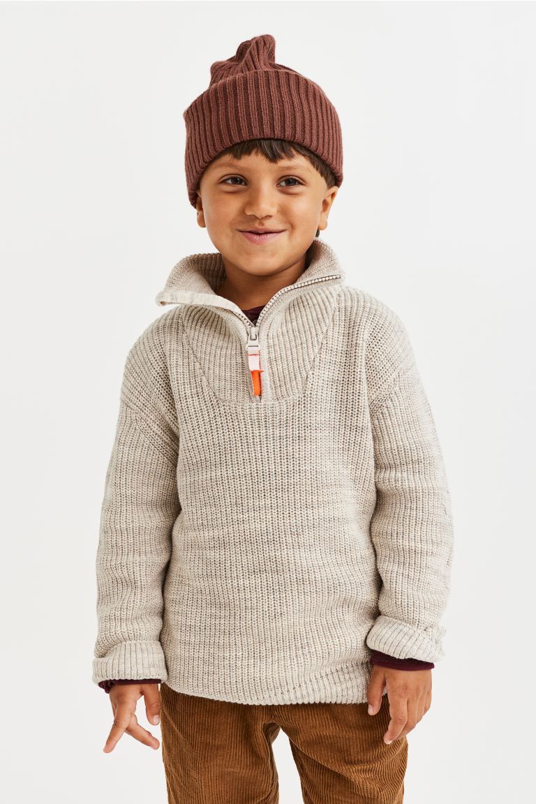 Zip-top Knit Sweater | H&M (US)