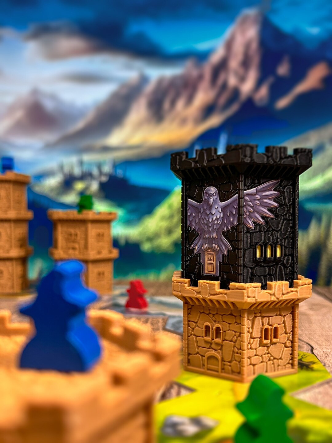 Wandering Towers: Tower Replacements - Board Game Upgrades - Board Game Accessories - Etsy | Etsy (US)