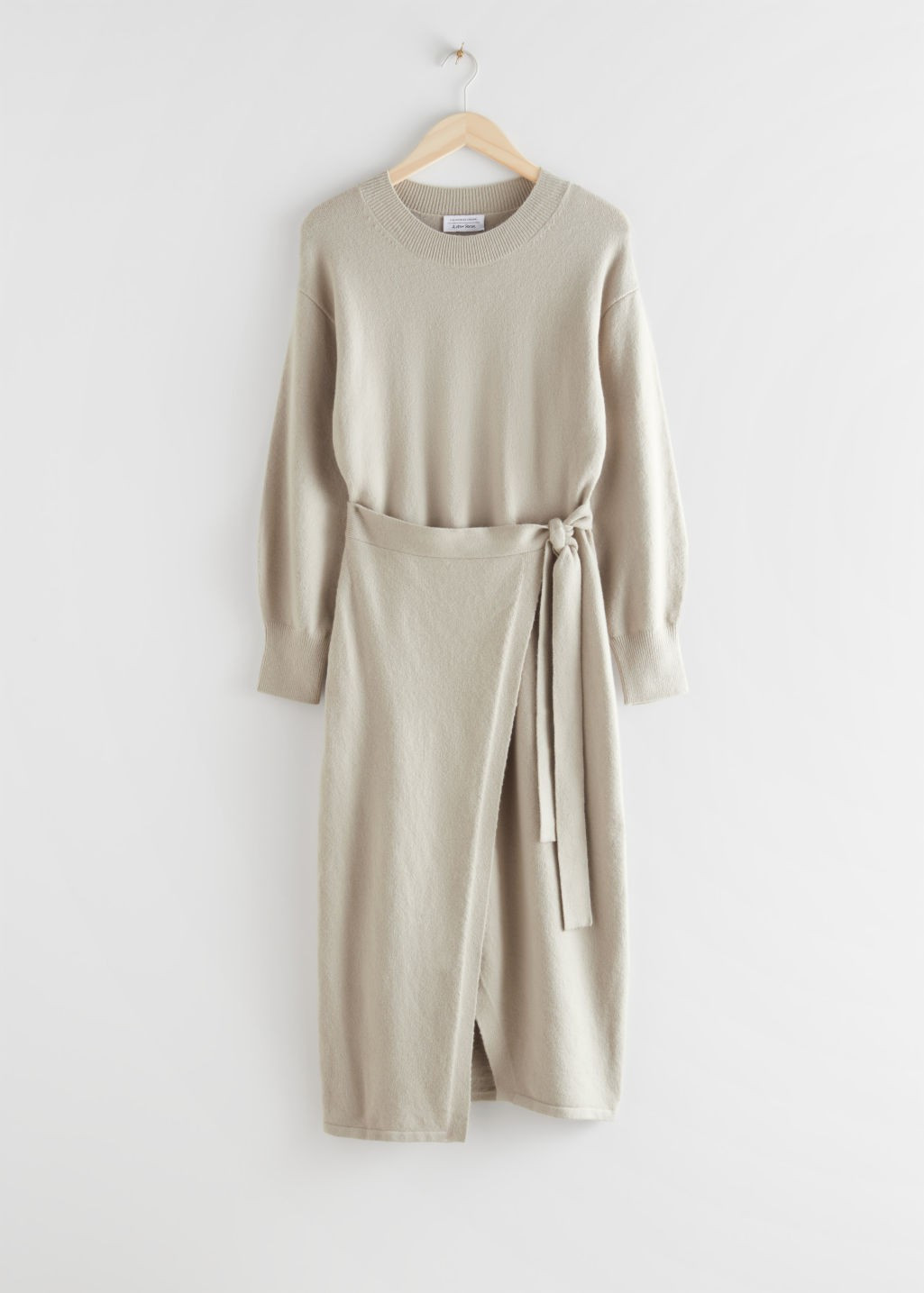 Knitted Midi Wrap Dress | & Other Stories (EU + UK)