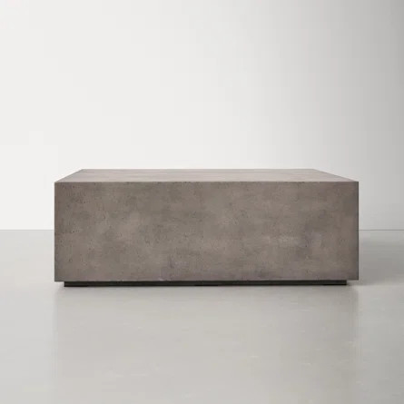 AllModern Gabrielle Concrete Block Coffee Table | Wayfair | Wayfair North America