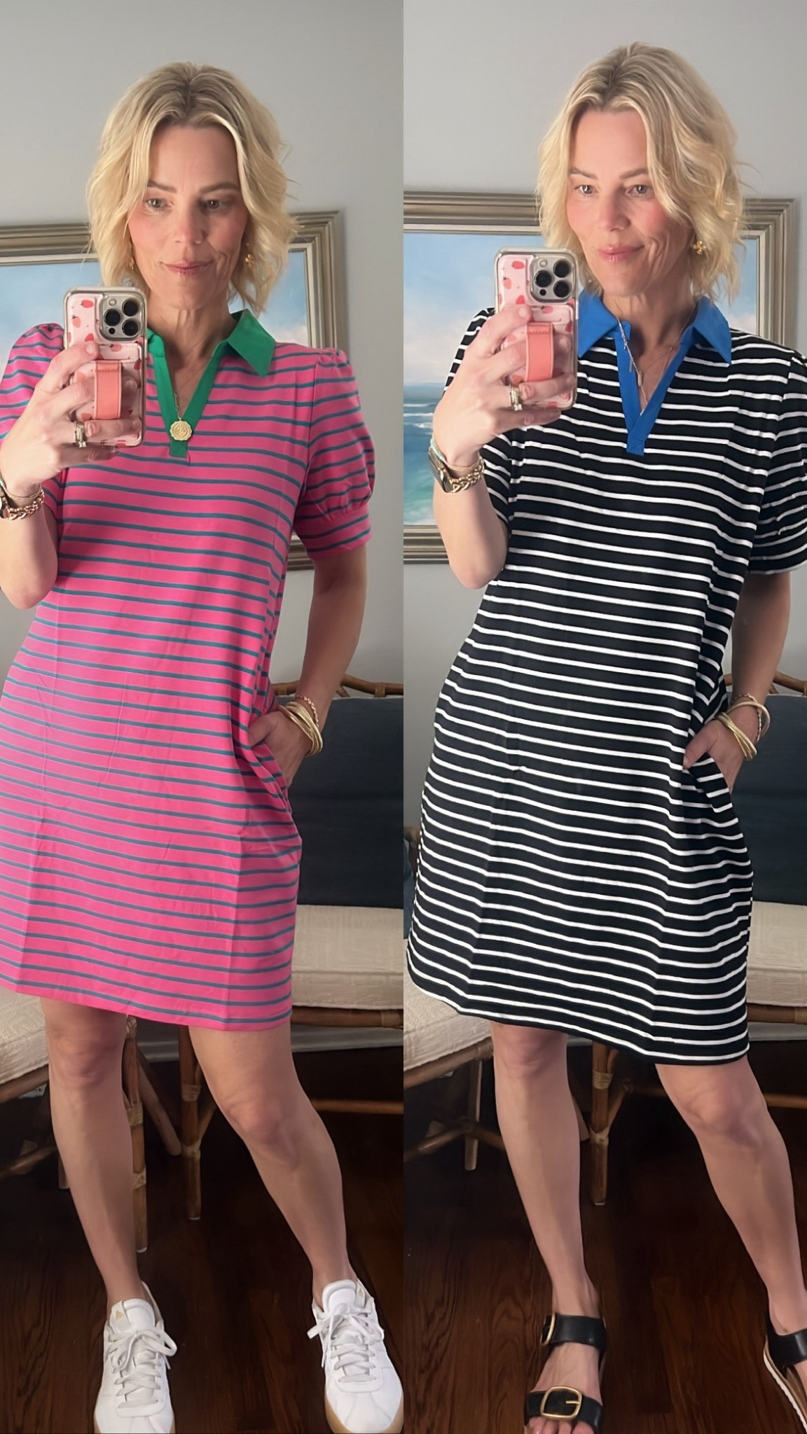 This Amazon dress will be a summer staple. TTS, still runs oversized. Pink I’m in a Medium. Black, I’m in a large. 


#LTKStyleTip #LTKFindsUnder50 #LTKSummerEdit