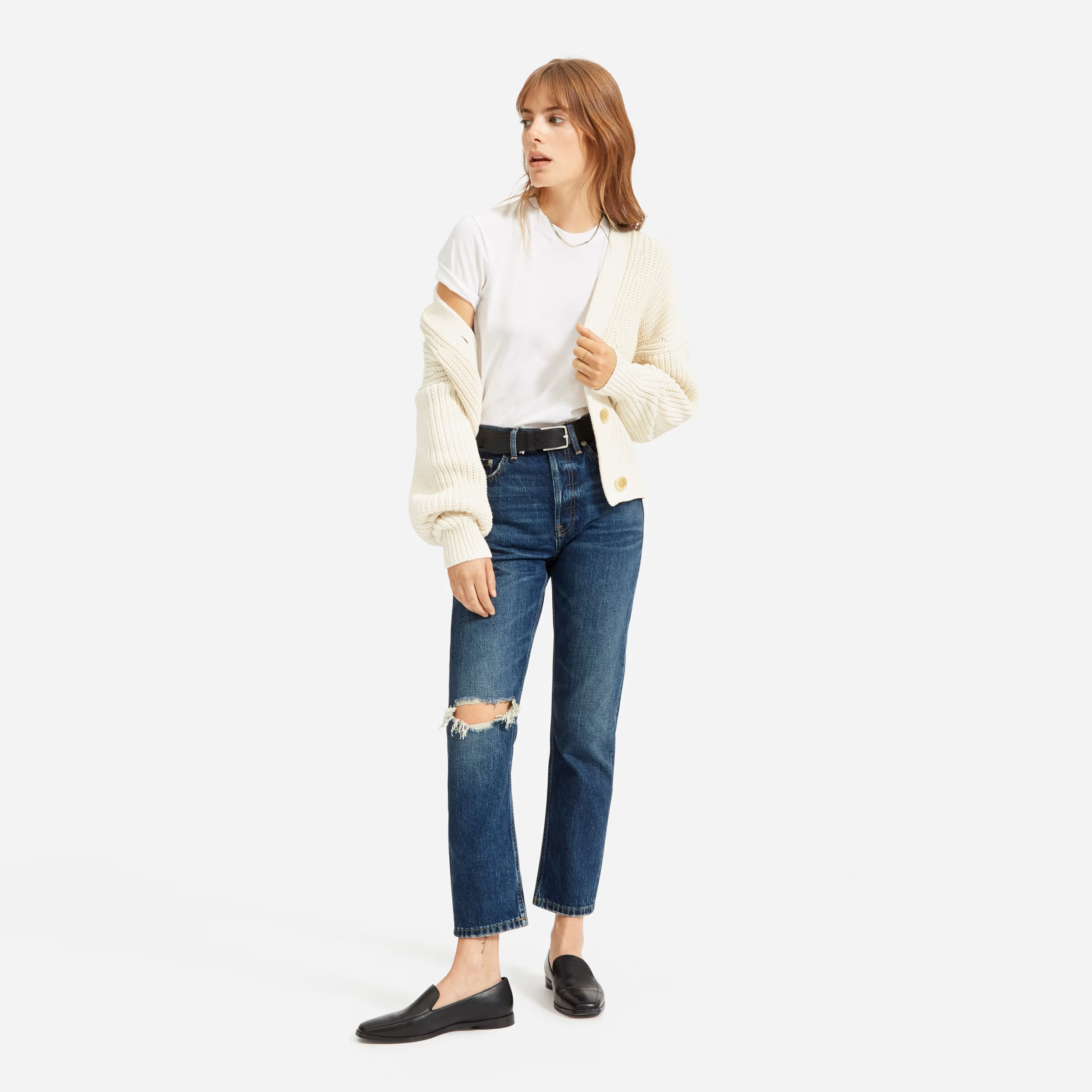 The ’90s Cheeky Straight Jean — $78 | Everlane