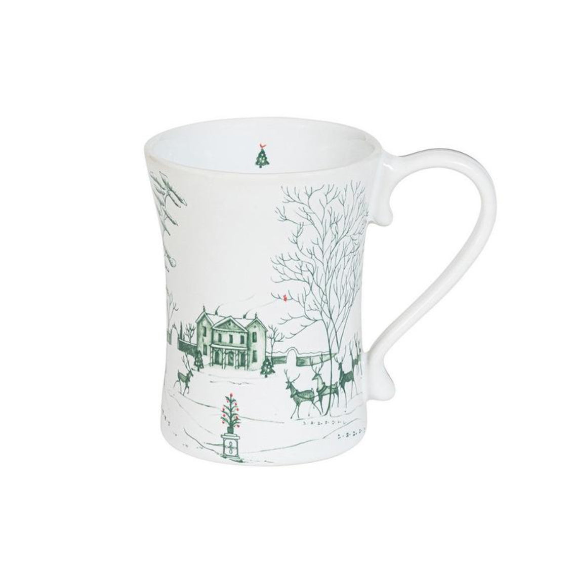 Country Estate Winter Frolic Mug in Evergreen | Over The Moon