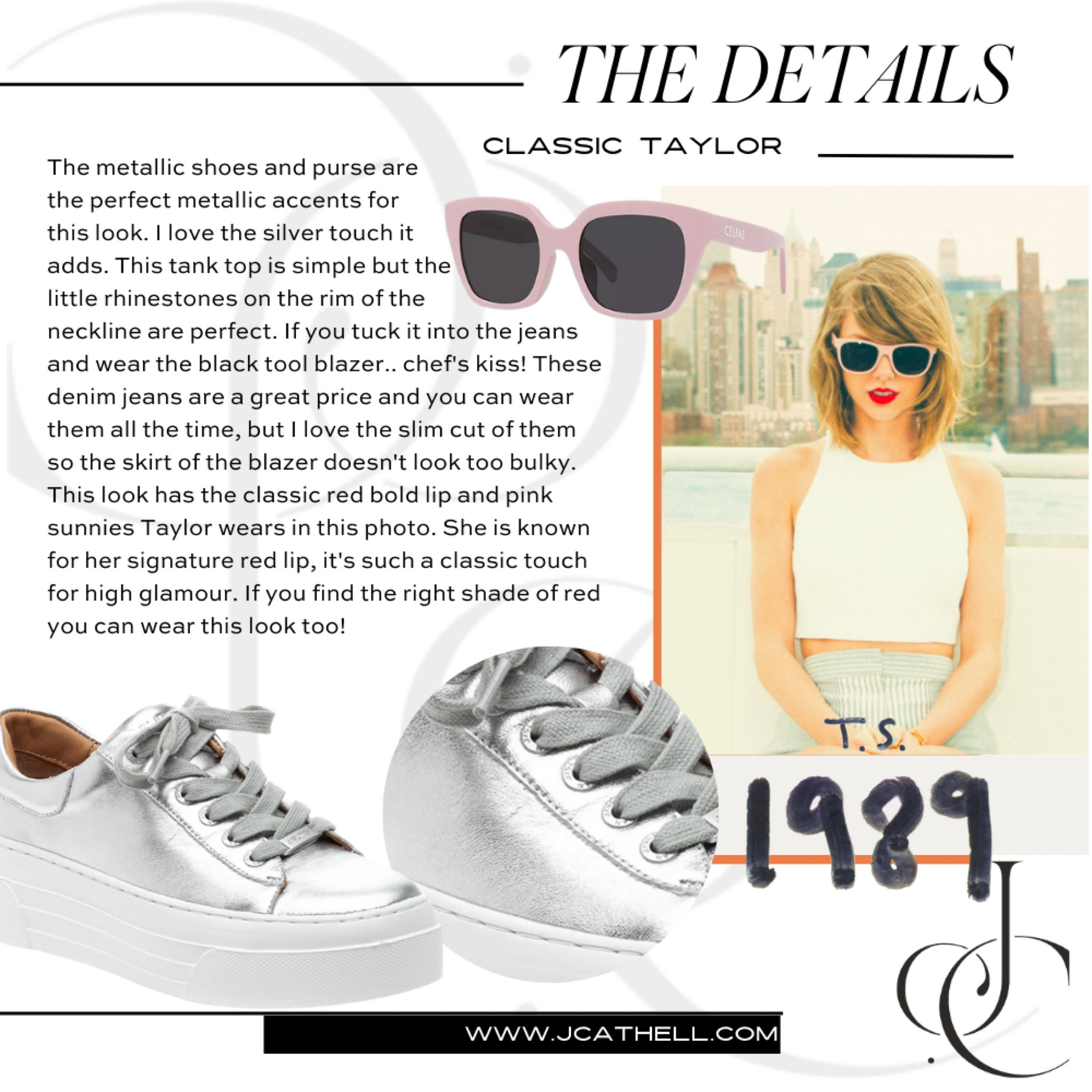 Swifties, this one is for YOU! I had fun with this styling session for you! If the complete look is not your jam you can take some inspo from the items individually. Tell me in the comments below if you are going or if you’ve already been to the @taylorswift tour 💋 🎶 

#LTKstyletip #LTKsalealert #LTKshoecrush