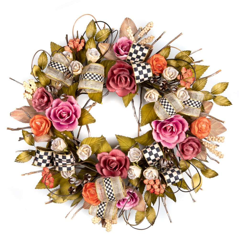 Rosy Posy Wreath | MacKenzie-Childs