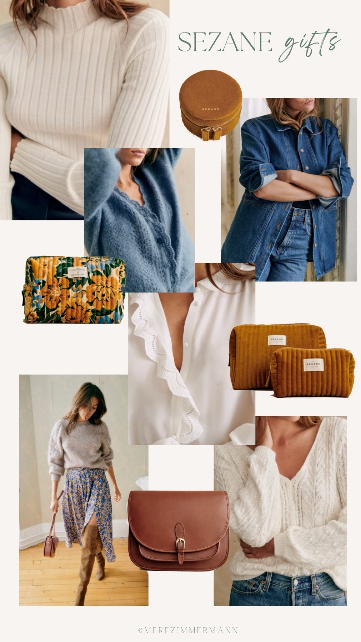 Sezane gift picks 🎁

#LTKGiftGuide #LTKCyberWeek #LTKHoliday