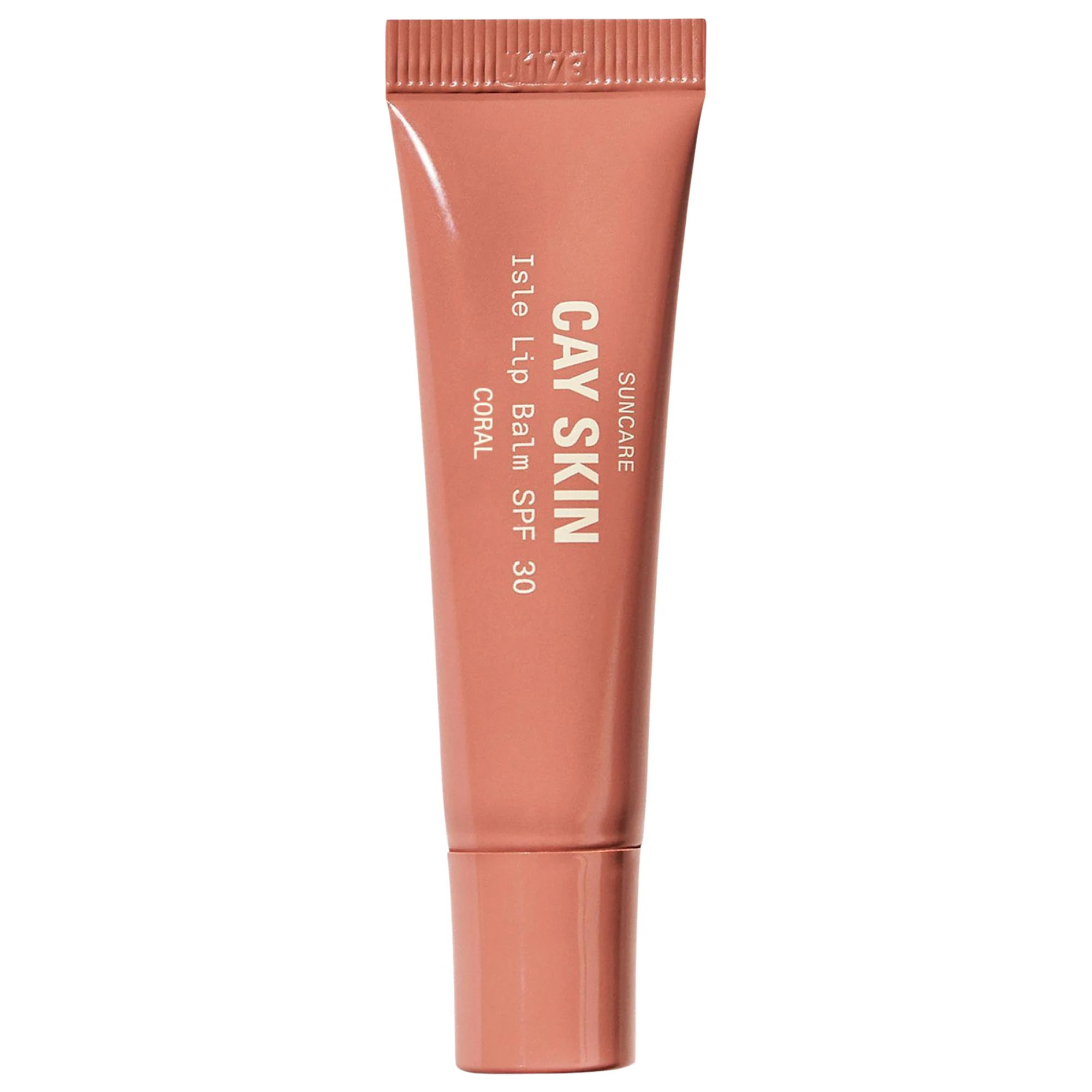 CAY SKIN Isle Lip Balm SPF 30 with Sea Moss and Aloe Stem Cells Coral 0.35 oz/10 mL | Sephora (US)