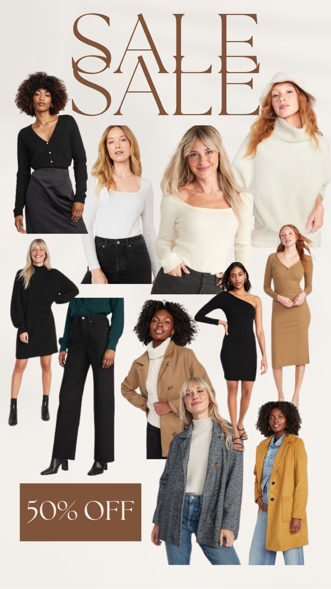 Cyber Monday sale! Everything is 50% off Sweaters, sweater dress, jeans, blazer, shacket, holiday outfit 

#LTKunder50 #LTKsalealert #LTKCyberweek