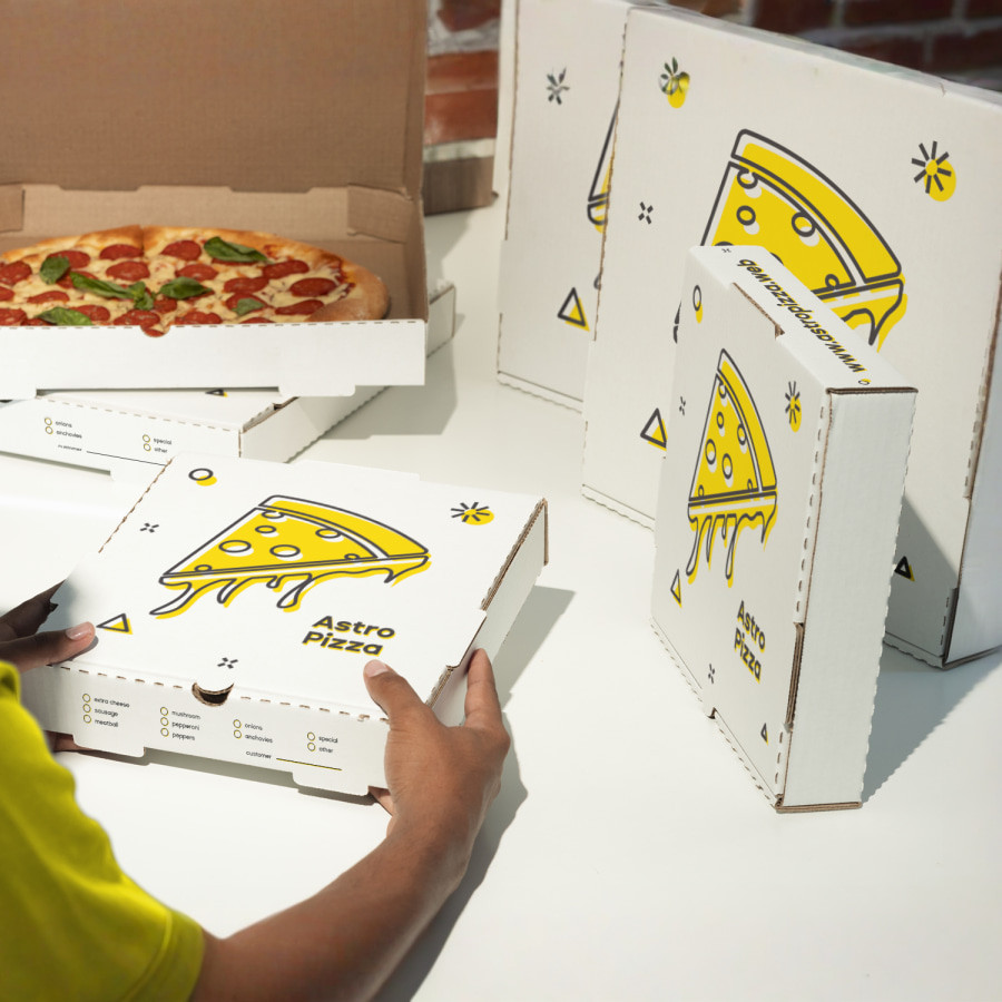 Custom Pizza Boxes: Design & Print | VistaPrint | VistaPrint 