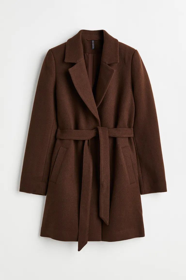 Tie Belt Coat | H&M (US + CA)