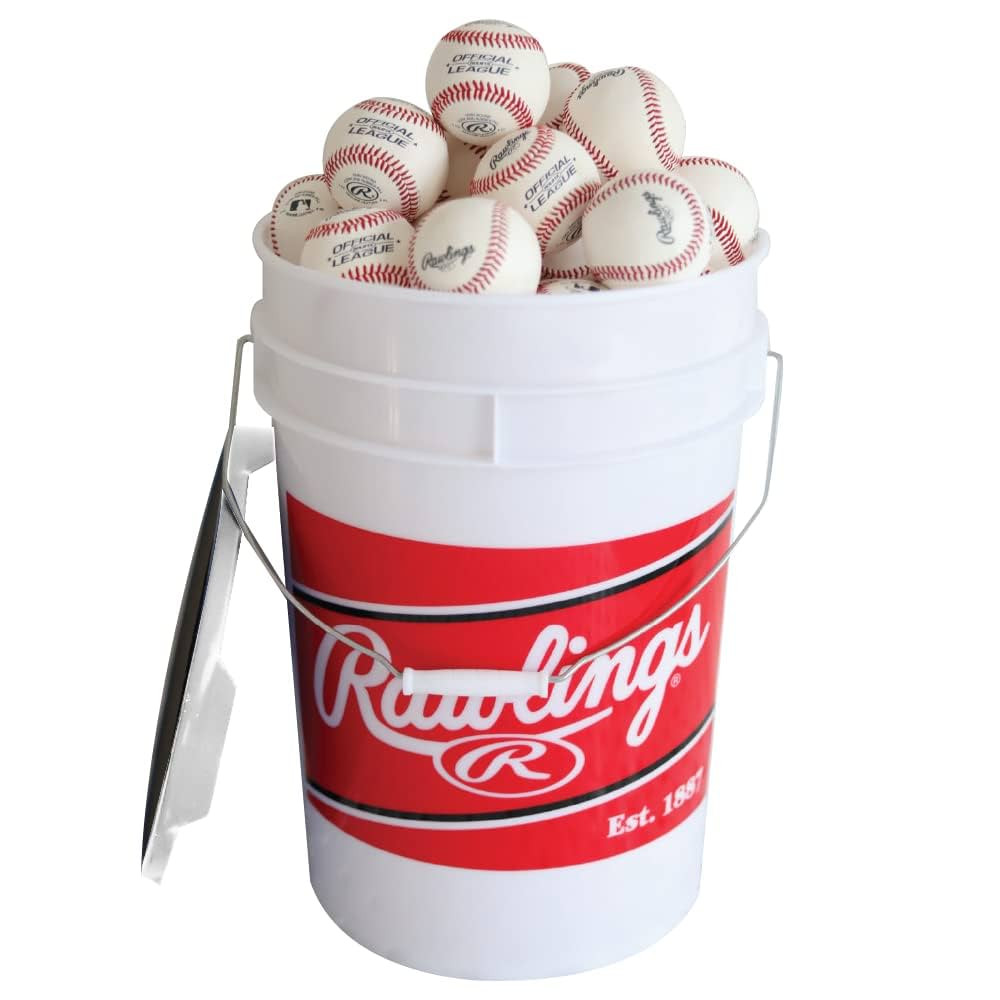 Rawlings | Official League Competition Grade Baseballs | ROLB1X | Game/Practice Use | Youth/14U |... | Amazon (US)