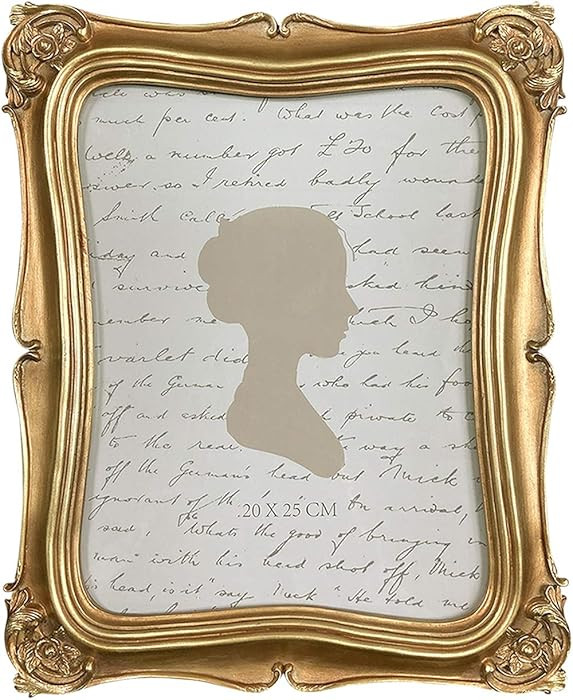 Sunlit Vintage Picture Frame 8x10 Inch, Luxury Antique Photo Frames with Glass Front, Photo Displ... | Amazon (US)