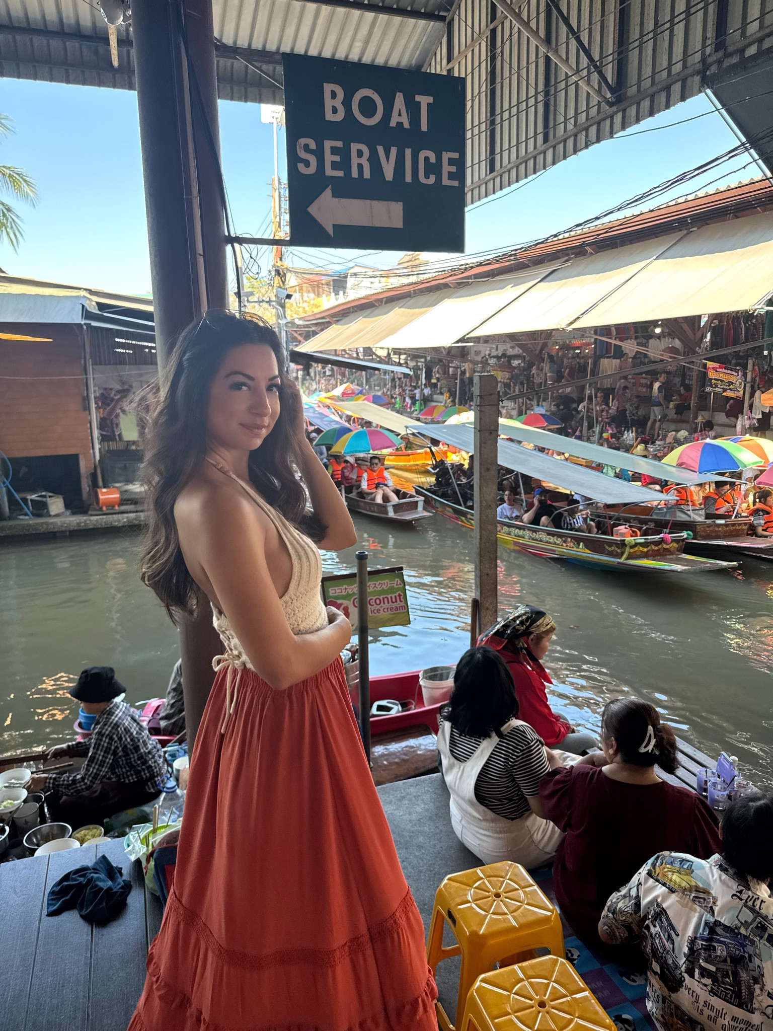 I didn’t plan to wear this together but it turned out cute. Also very lightweight for Thailand. These items would look cute separately as well  

#LTKSeasonal #LTKStyleTip #LTKFindsUnder50
