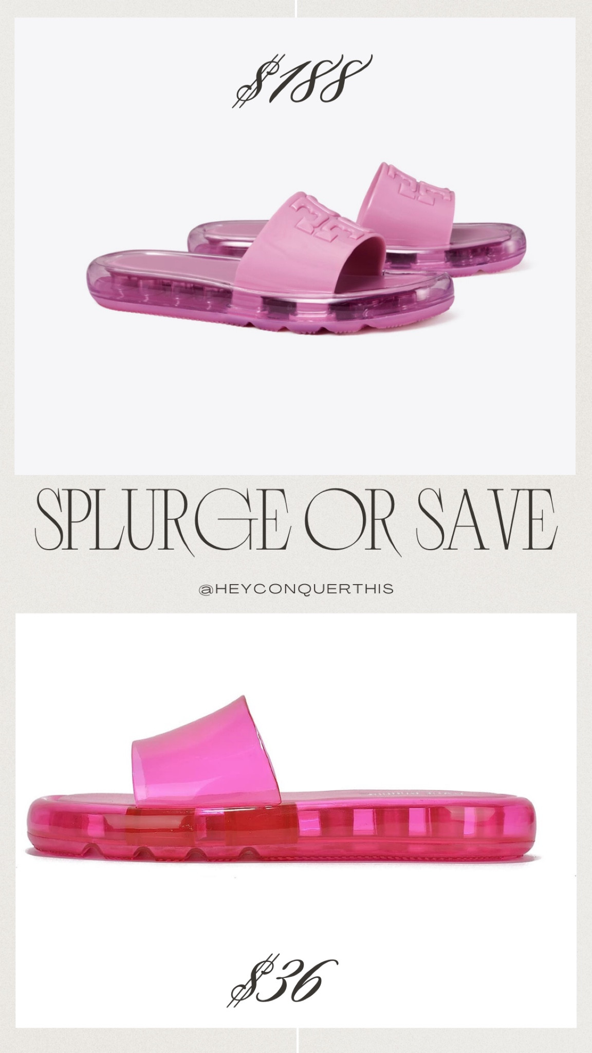 2 very cute options … would you splurge on this one or save? #deal #splurgeorsave #amazonfind #summertime #sandals #toryburch

#LTKunder50 #LTKFind #LTKSeasonal