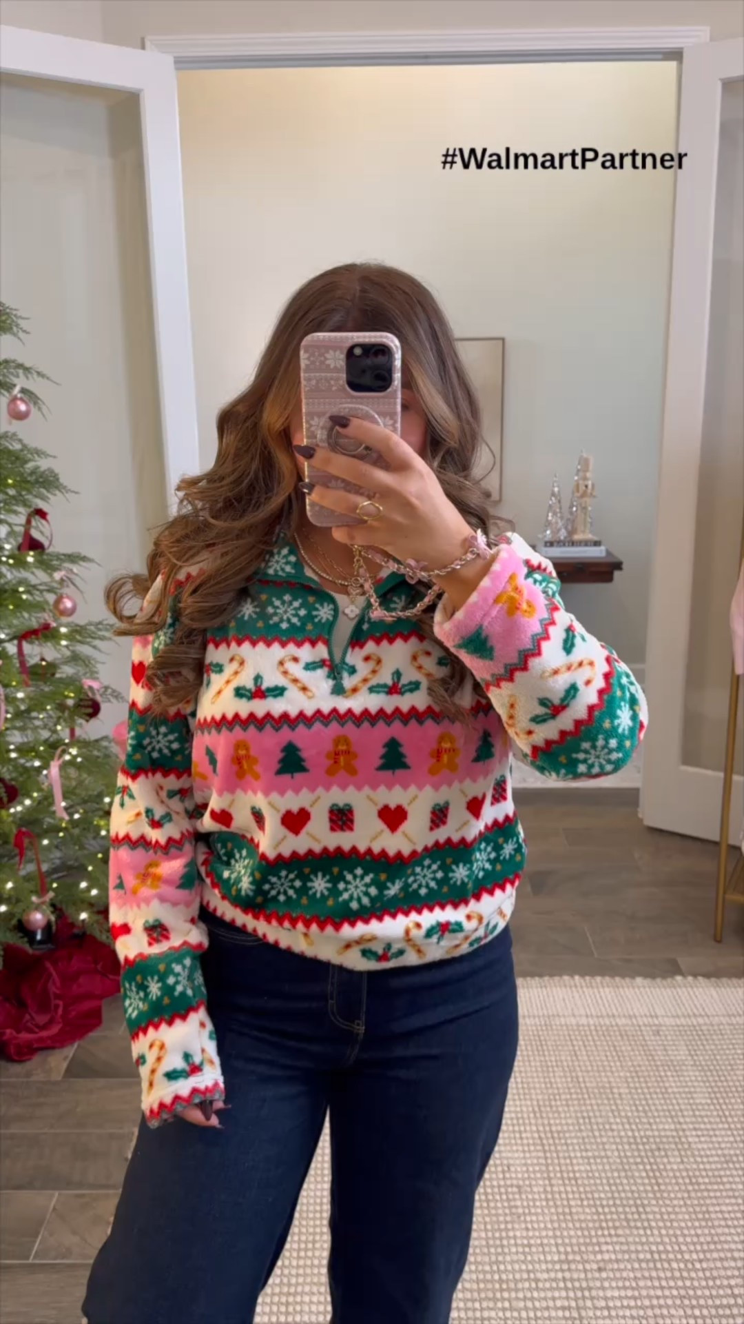 #walmartpartner #walmartstyle @walmartstyle $12 Walmart Holiday Pullover New Arrival ❄️ 

Walmart, Walmart outfits, walmart sweaters, Madison Payne 

#LTKSeasonal #LTKHoliday #LTKootd