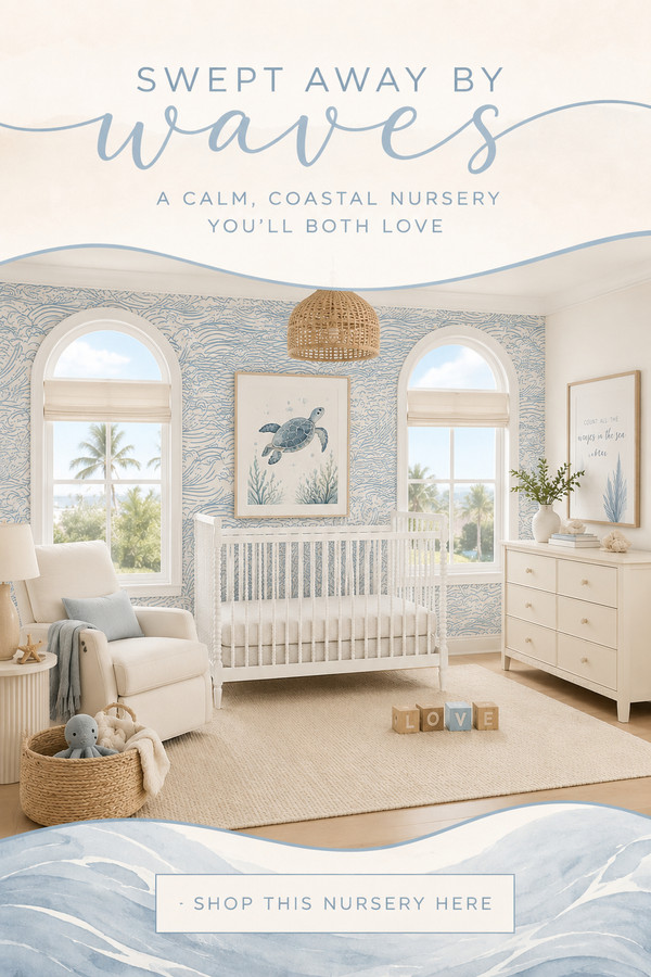 Dreaming of a light, airy coastal nursery