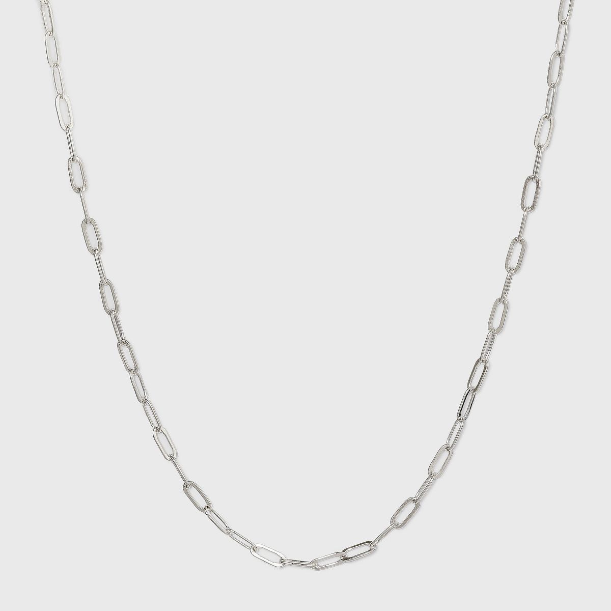 16" Paperclip Chain Necklace - A New Day™ Silver | Target