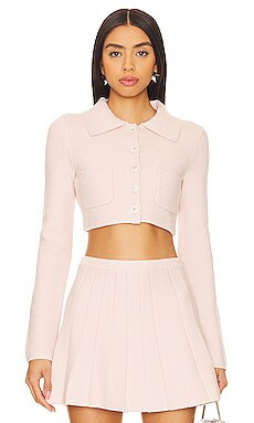 MAJORELLE Solveig Cardigan in Light Pink from Revolve.com | Revolve Clothing (Global)