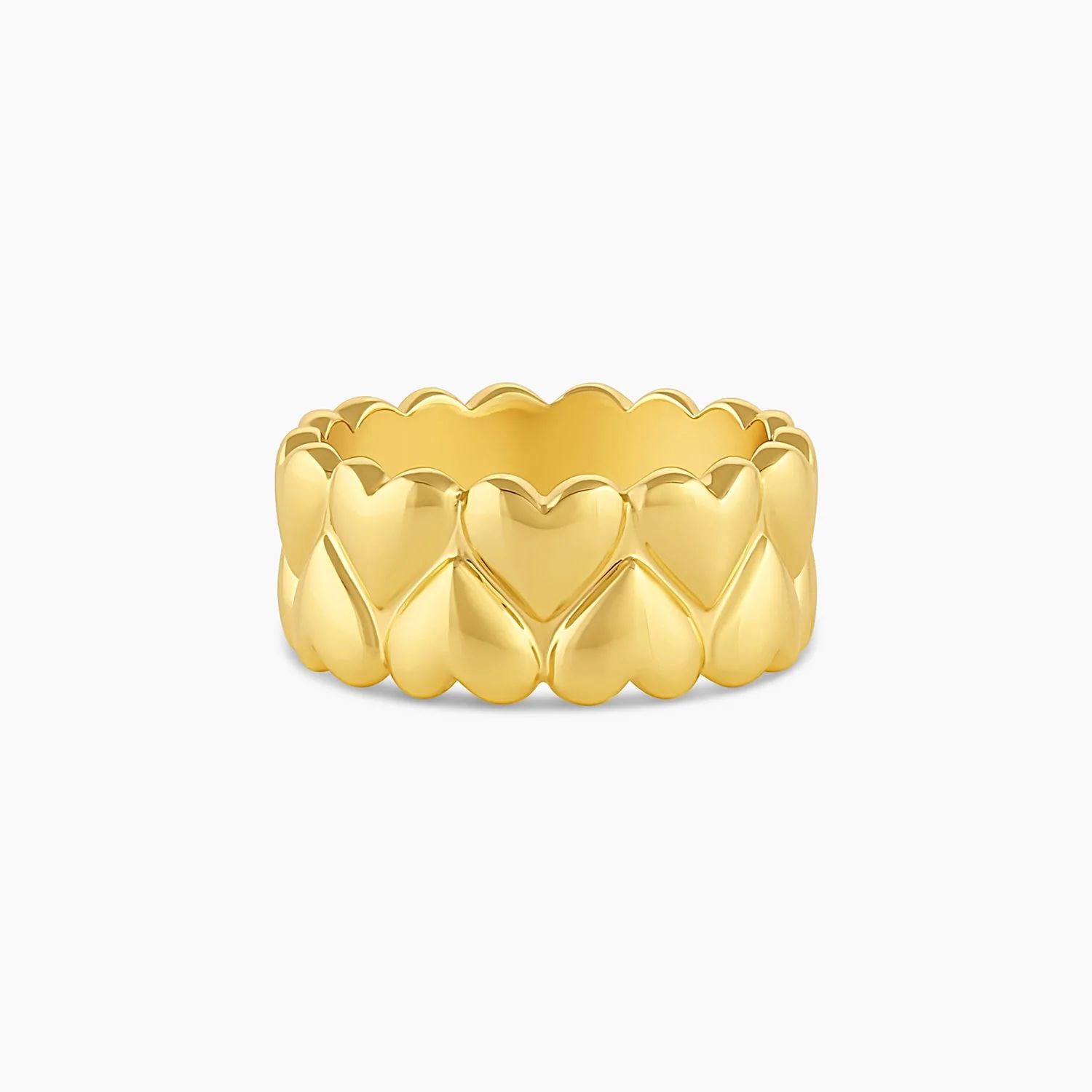 Lou Heart Statement Ring | Gorjana