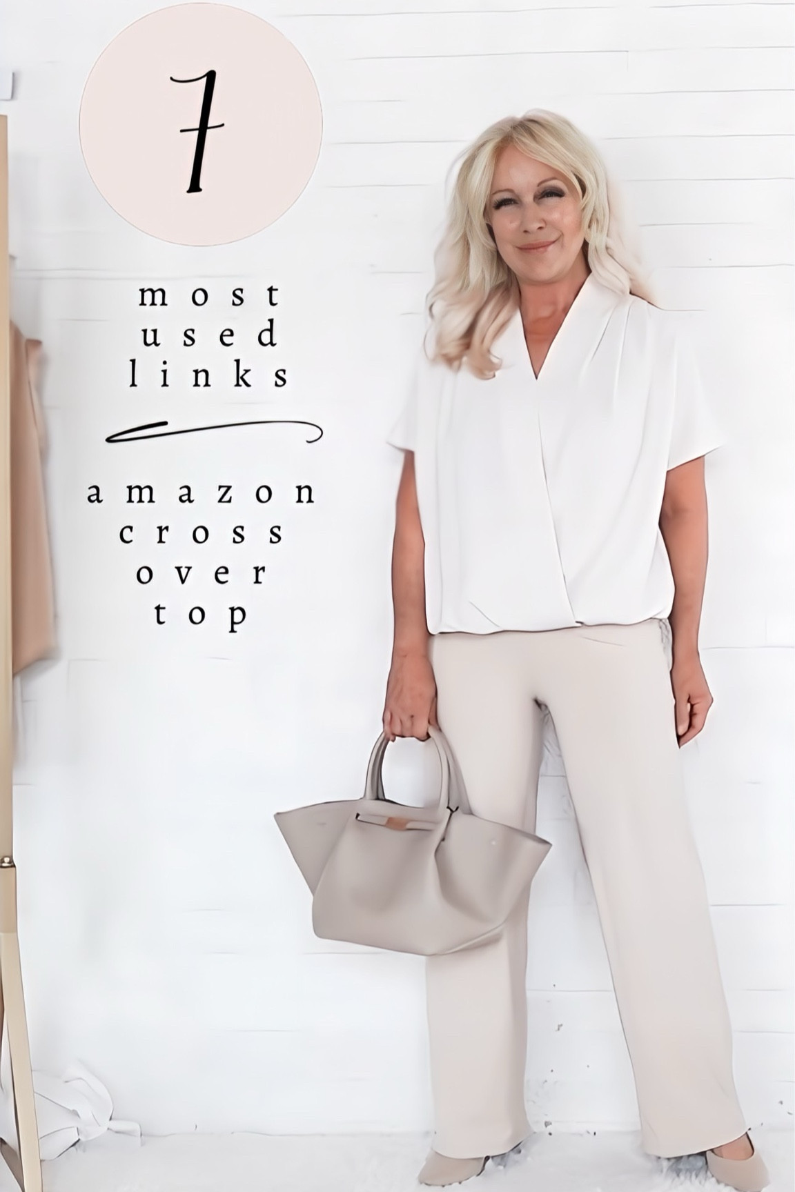 Last week’s #7 best seller - Amazon crossover top

#LTKFindsUnder50 #LTKWorkwear #LTKOver40