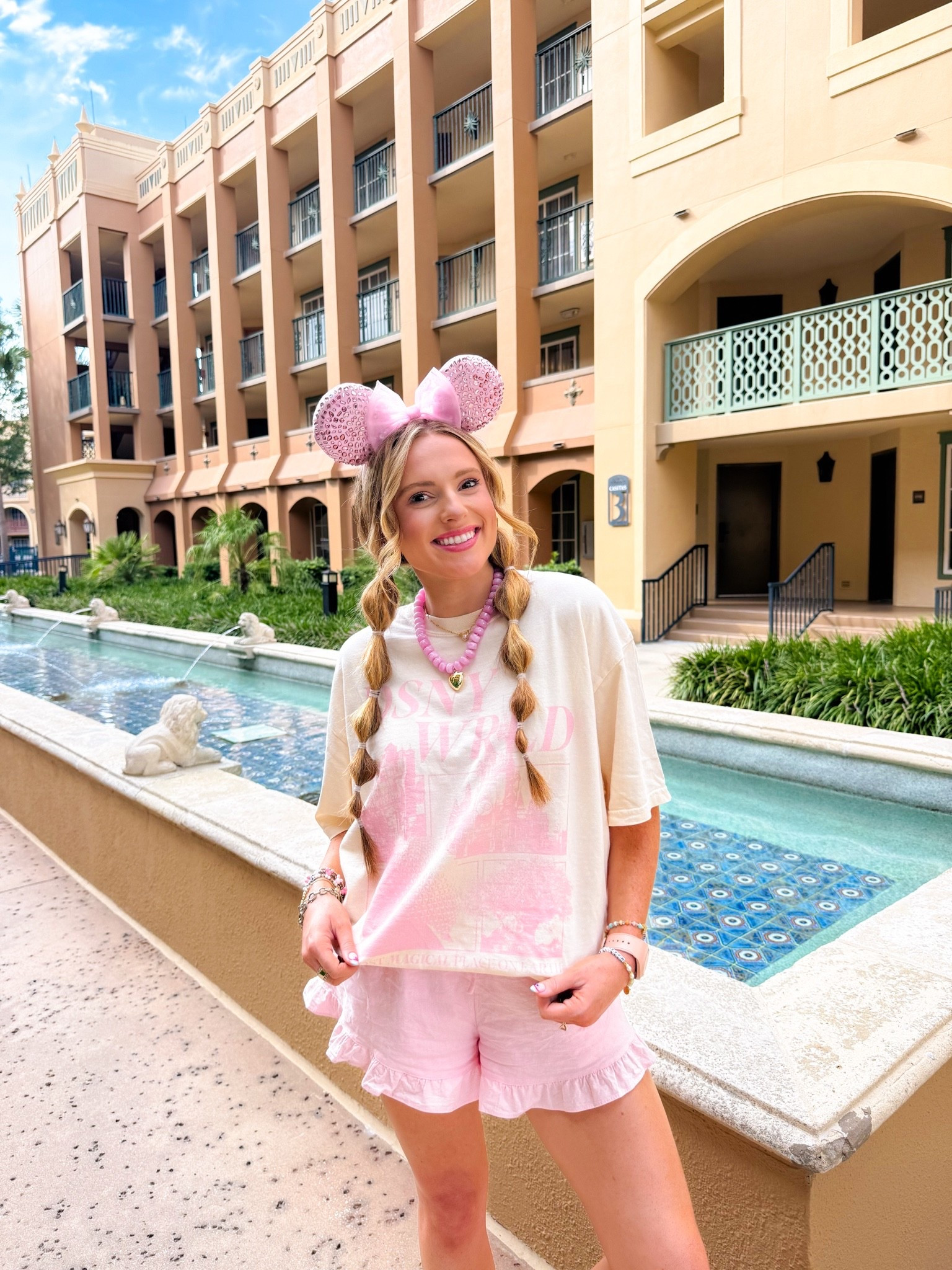pink disney world outfit

#LTKootd