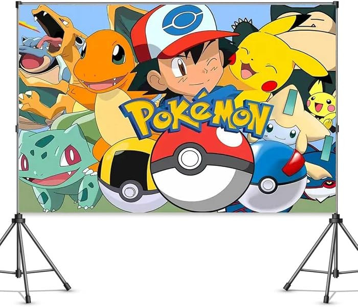 Anime Birthday Party Decorations,Happy Birthday Banner Backdrop for Birthday Party Supplies | Amazon (US)
