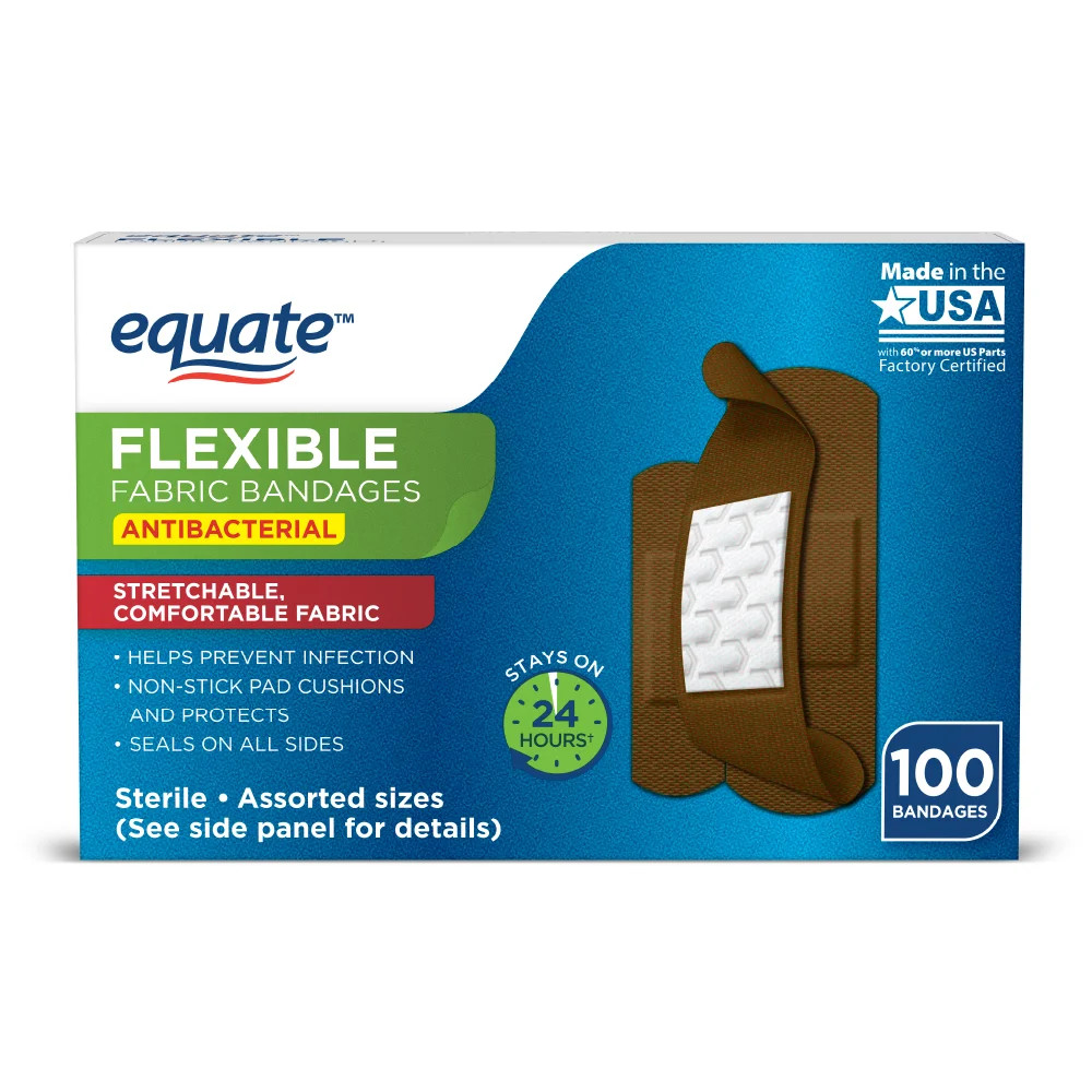 EQ FABRIC DARK BRONZE EMB ANTB 3 ASST 100CT | Walmart (US)