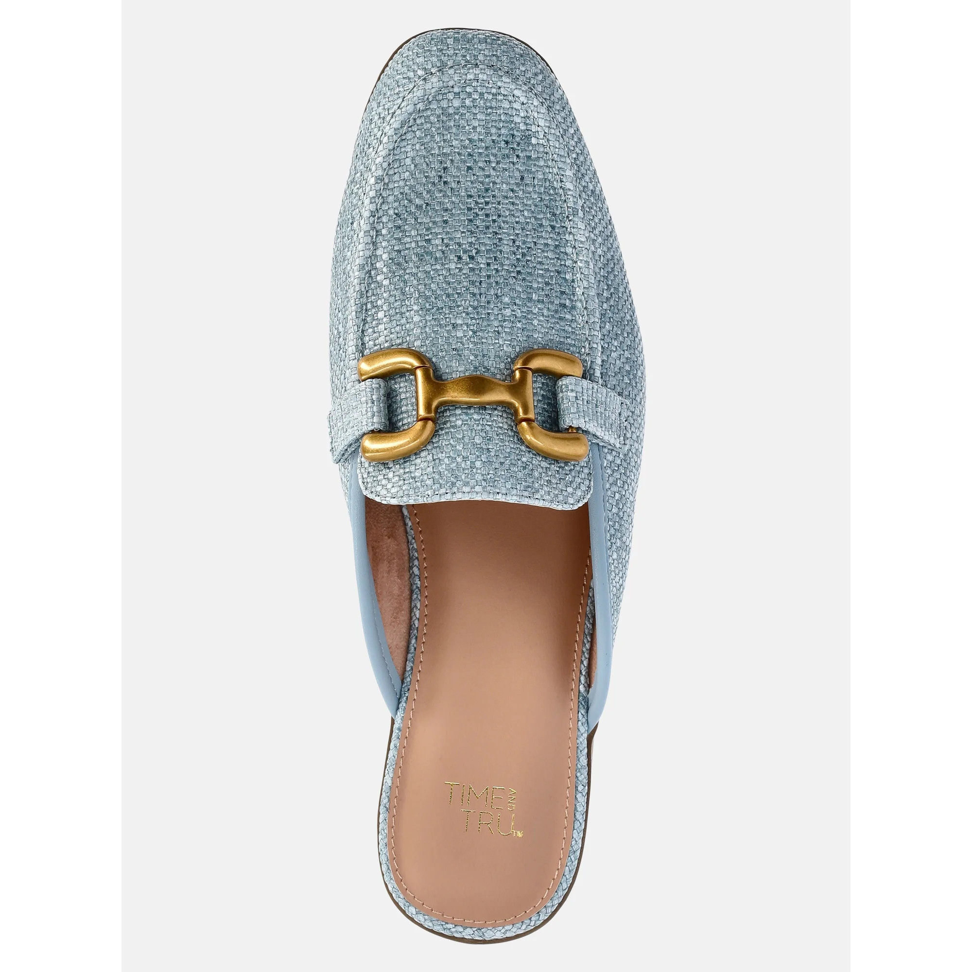 Time and Tru Women's Buckle Loafer Mules | Walmart (US)