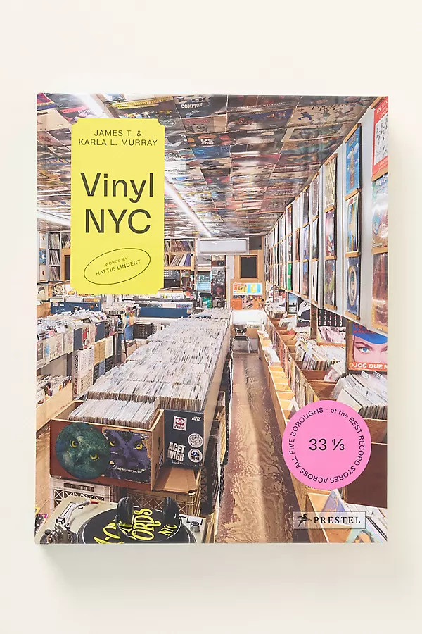Vinyl NYC Hardcover Coffee Table Book | Anthropologie (US)