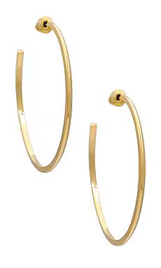 Casa Clara Beau Hoops in Gold from Revolve.com | Revolve Clothing (Global)