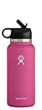 Hydro Flask Wide Mouth Straw Lid - Stainless Steel Reusable Water Bottle - Vacuum Insulated | Amazon (US)