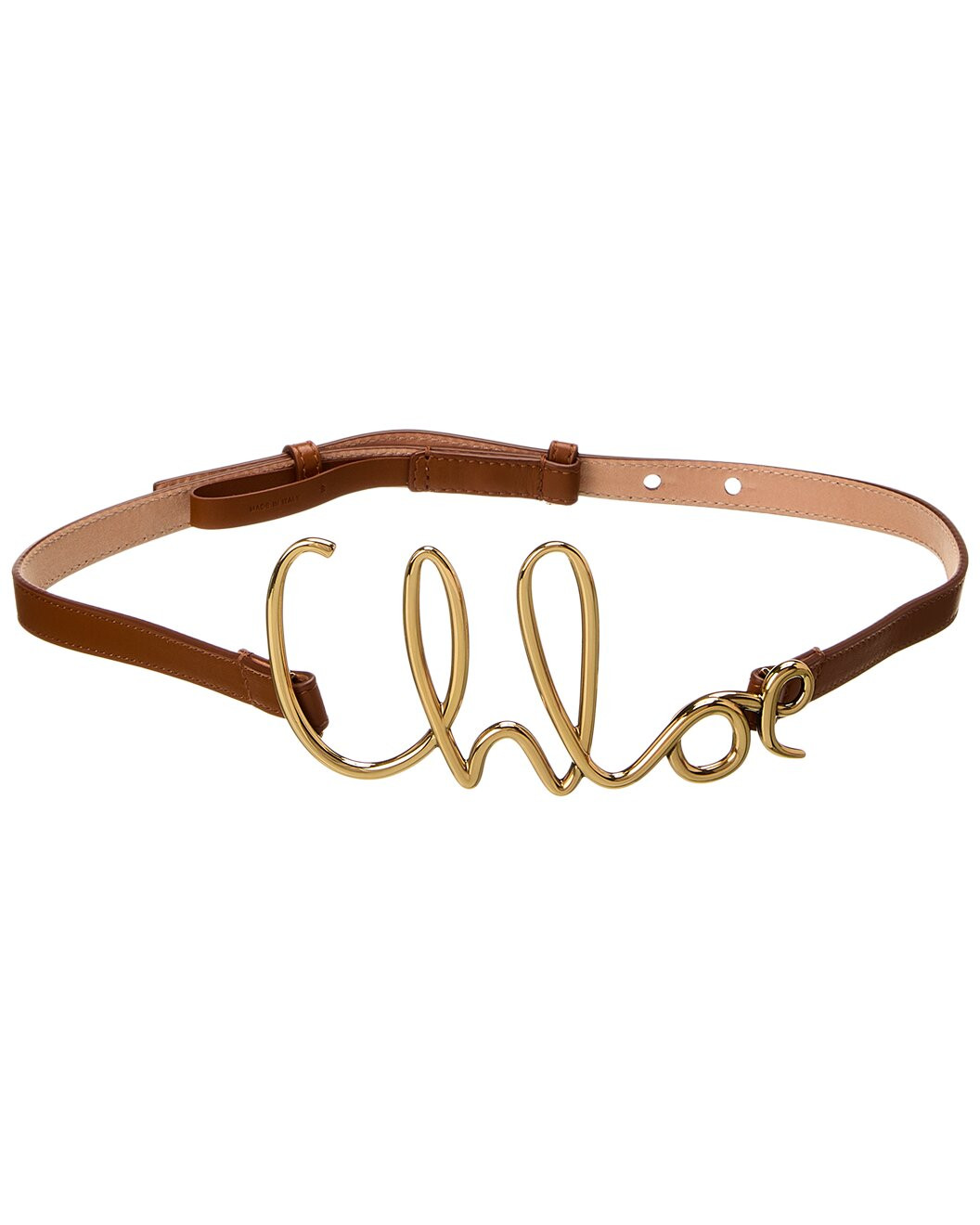 Iconic Small Leather Belt | Gilt & Gilt City