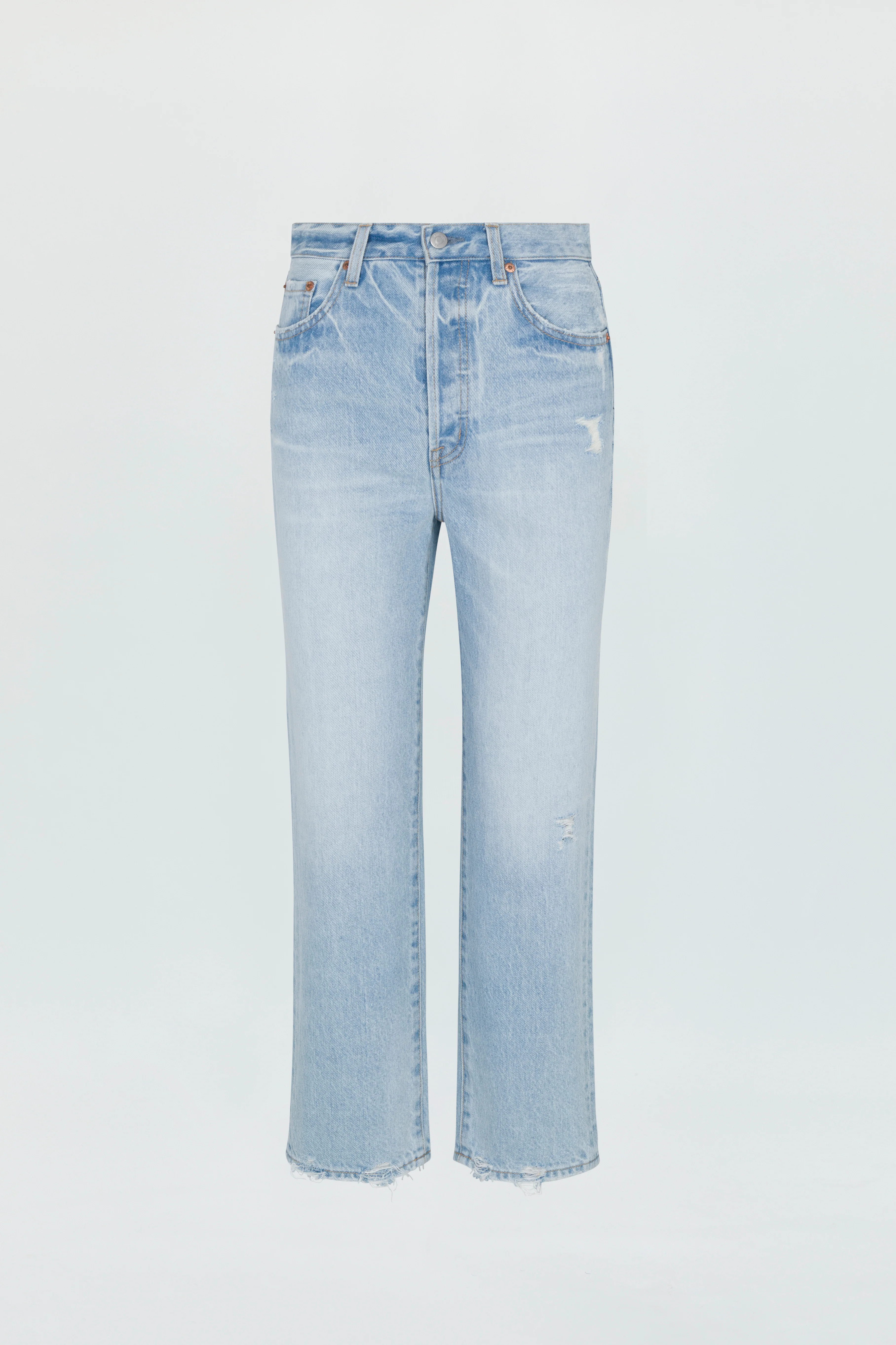 Cassie Super High Rise Straight Jean - Radiant Vintage | Pistola Denim