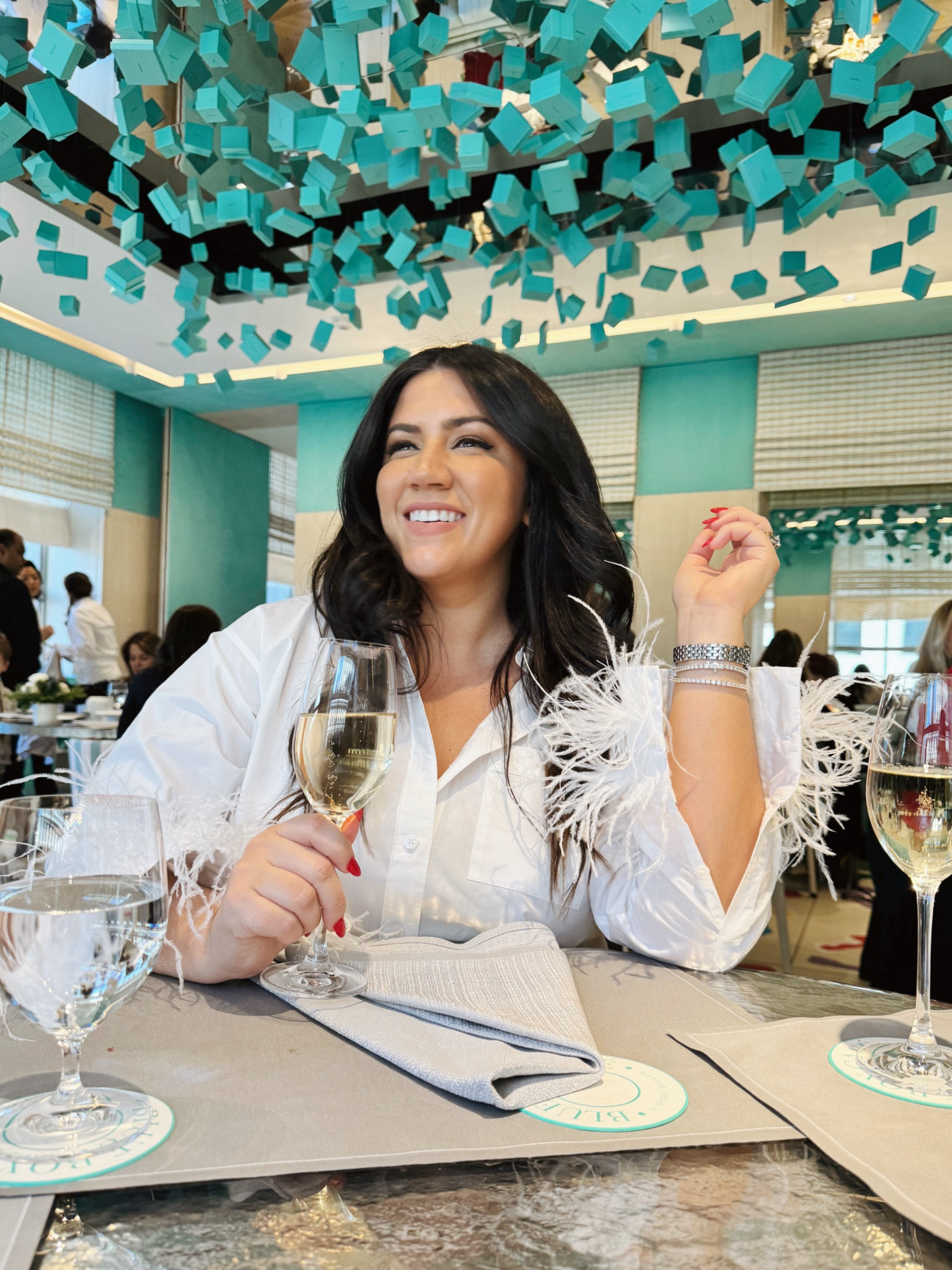 My all time favorite feather button down top. So good for dressing up casual look! 

#LTKstyletip #LTKmidsize #LTKHoliday