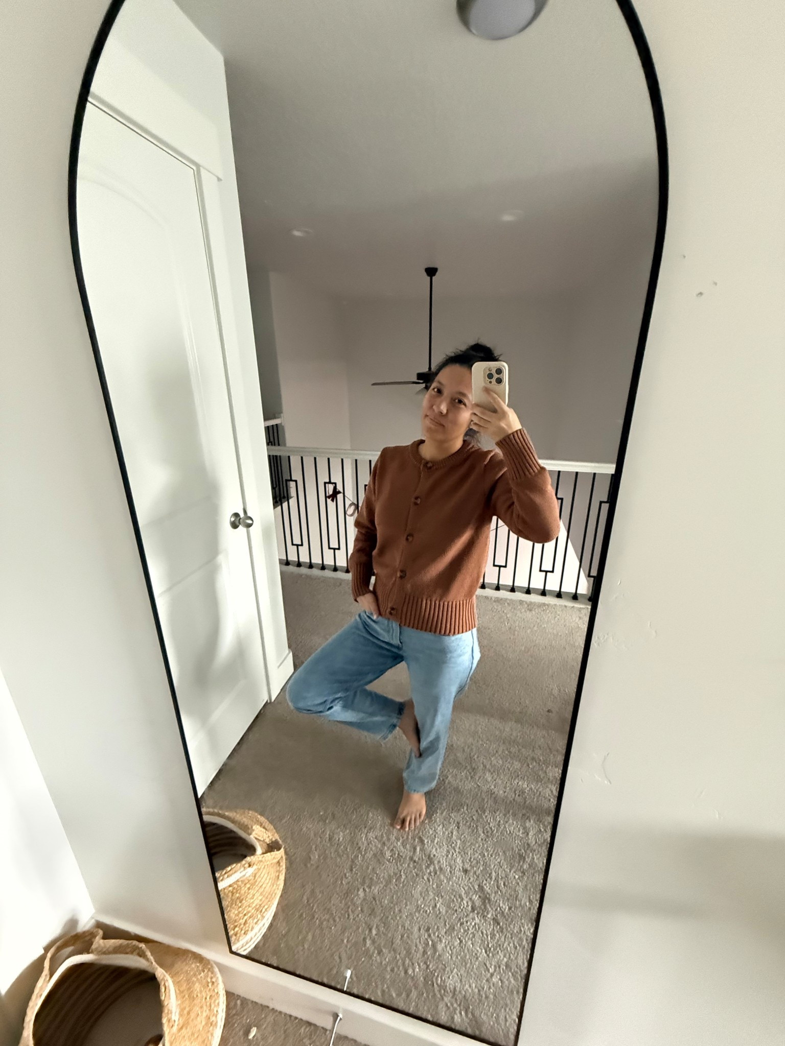 Choosing comfy for dressing up as a SAHM. 

Top size small
Jeans size 8 (I had to size up with these as I’m normally a 6)

#LTKHome #LTKootd #LTKgrwm