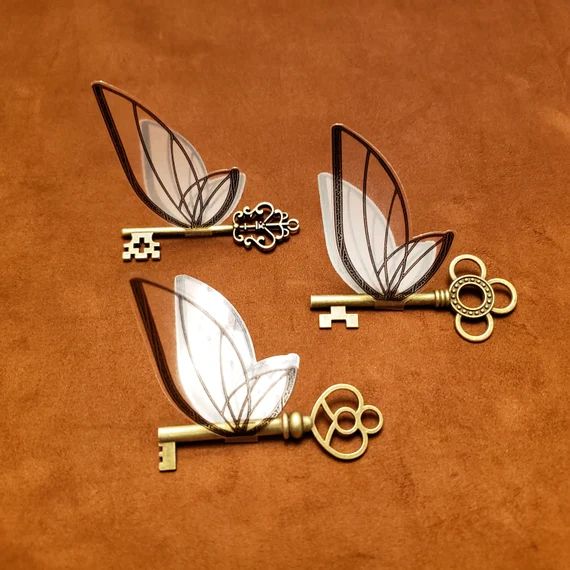 Wizarding Flying Key Ornaments | Etsy (CAD)