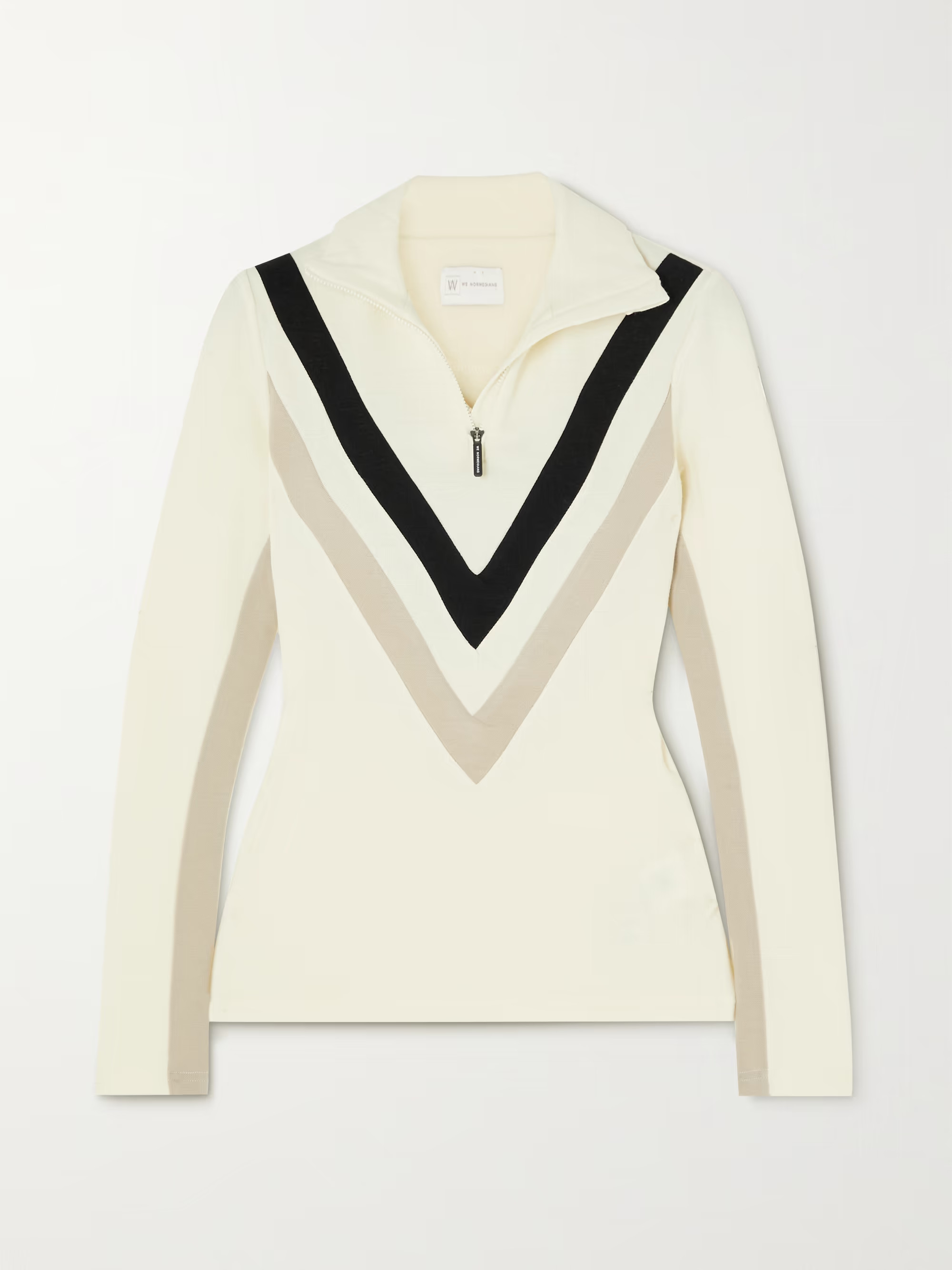 WE NORWEGIANS Voss striped merino wool-blend piqué sweater | NET-A-PORTER | NET-A-PORTER (US)