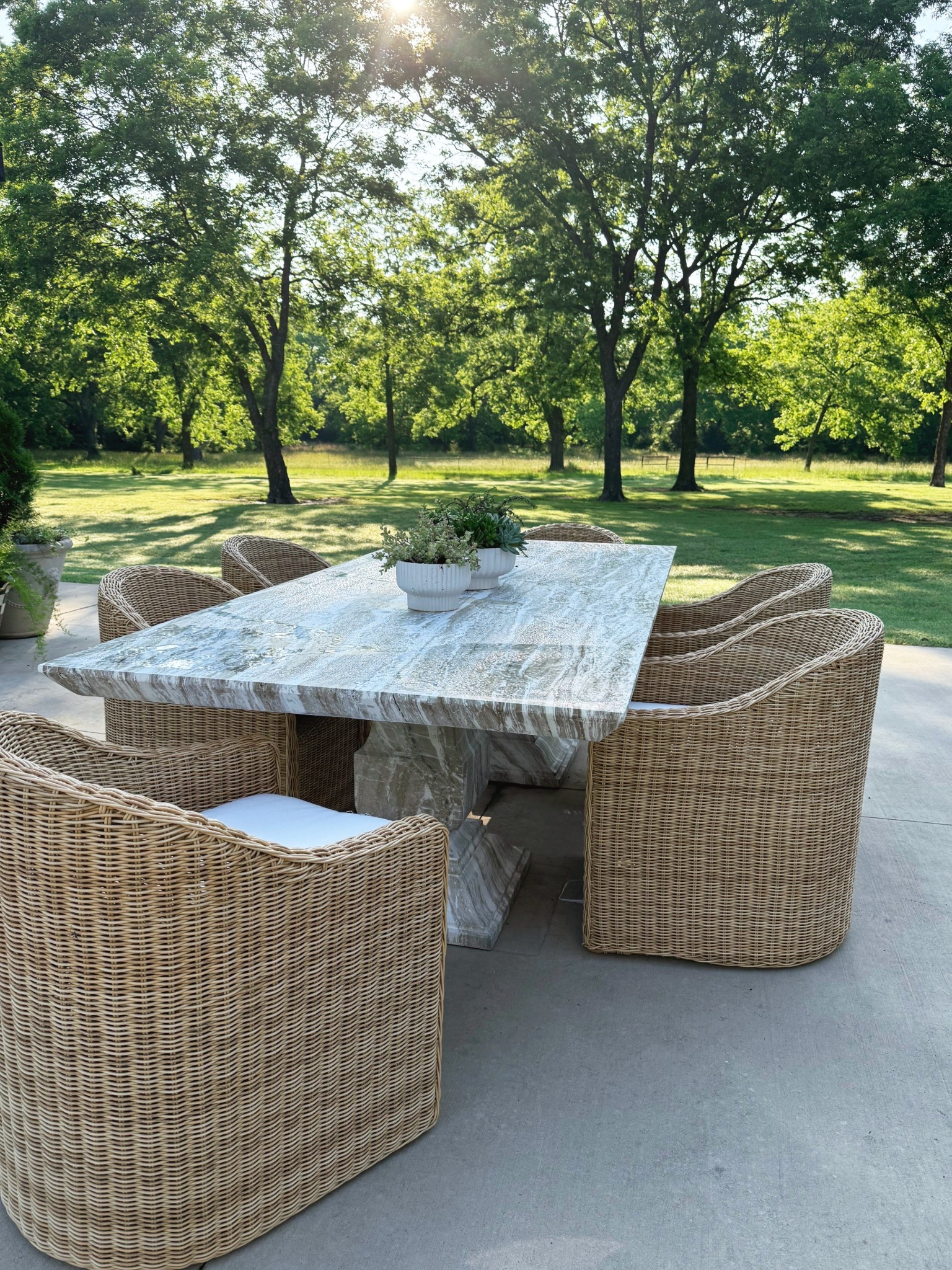 New outdoor table and chairs 

#LTKSeasonal #LTKHome #LTKSummerEdit