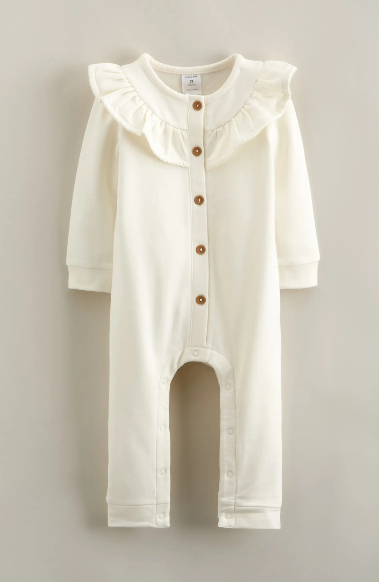 Nordstrom Ruffle Cozy Romper | Nordstrom | Nordstrom