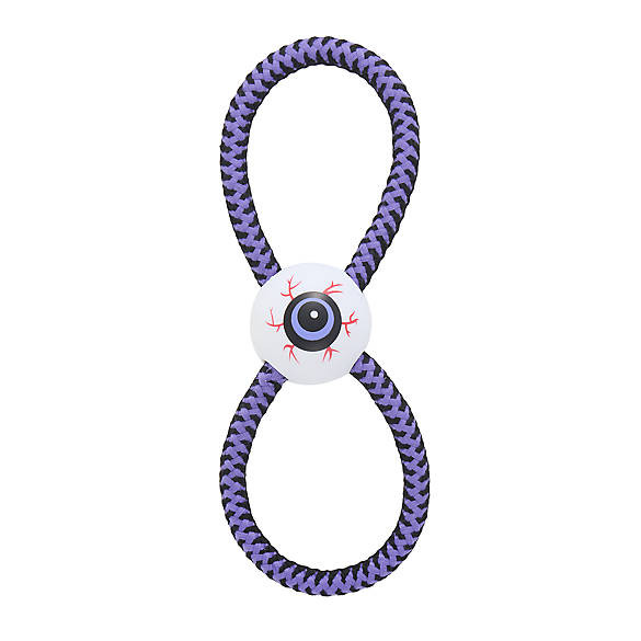 Thrills & Chills Figure 8 Eyeball Rope Dog Toy | PetSmart